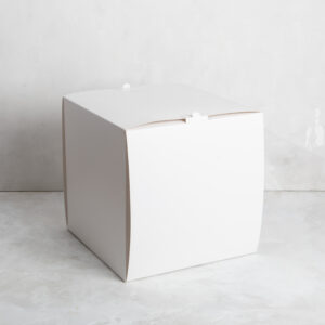 Caja blanca en una pieza 25x25x25 cm – 10 U